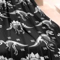 thumbnail image 3 of Black Dinosaurs Skeleton Text Pattern Blanket,Comfortable Soft Lamb Wool Throw Blanket,All Season,Warm Lightweight Blankets for Sofa Bed Couch Living Room Chair,30"x40", 3 of 4