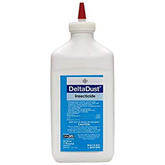 Delta Dust Insecticide- Waterproof Insecticide - 1lb Bottle by Bayer