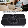 thumbnail image 4 of Base De Ventilador De Refrigeración Con Interfaz USB, Soporte De Ventilador De Refrigeración De Enrutador De Alto Flujo De Aire, 11 Aspas De Ventilador De 140 Mm Para Proyectores, 4 of 7