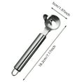 thumbnail image 3 of Cactus Thorn Cleaner Peeler Spoon Cactus Peeler Cutter Tool For Peeling Cactus Kitchen Gadget Accessories Easy To Use Non Swivel Peeler Cabbage Shder Monkey Potato Peeler Japanese Potato Peeler Y, 3 of 4