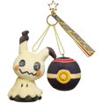 thumbnail image 2 of Pokemon Mimikyu x Luxury Ball Mascot Ball Freak 6 Inch Plush Lanyard, 2 of 5