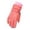 Orange, variant on Fgnfyis Kids Ski Gloves Print Outdoor Skating Snowboarding Windproof Boys Girls Winter Gloves Ski Mittens Pink