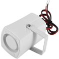 thumbnail image 3 of Sirena de alarma con cable Mini sirena Bocina Altavoz fuerte Bocina de alarma de advertencia Sirena Sistema de alarma de sonido de seguridad para el hogar fuerte con soporte de 110 dB 12 V para la seg, 3 of 5
