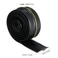 thumbnail image 2 of PTOOTP Black Rubber Garage Door Side Seal Weather-Resistant for Storage Areas and Outdoor, 2 of 8