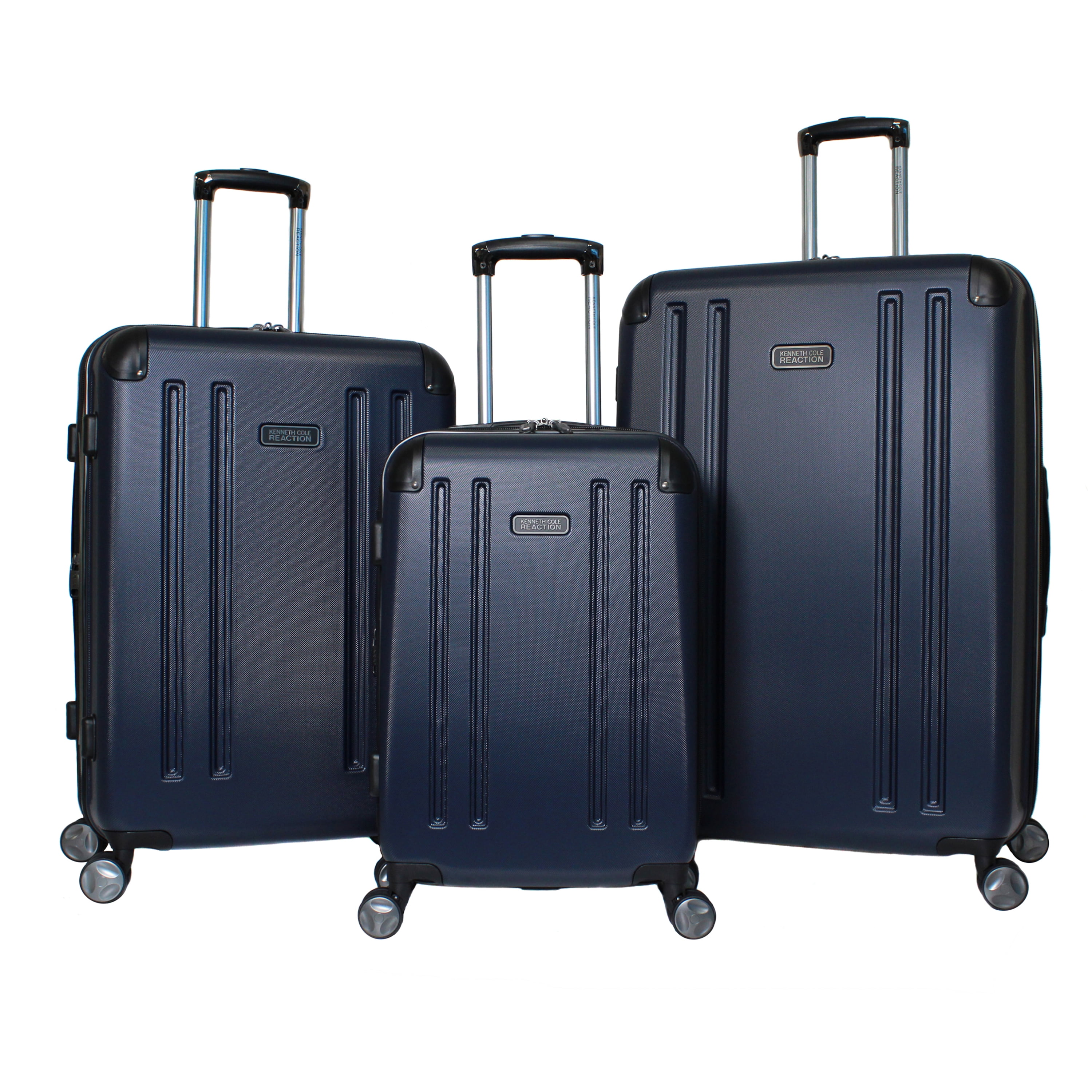Kenneth Cole Reaction Hardside 3-Piece Expandable Spinner Luggage Set ...