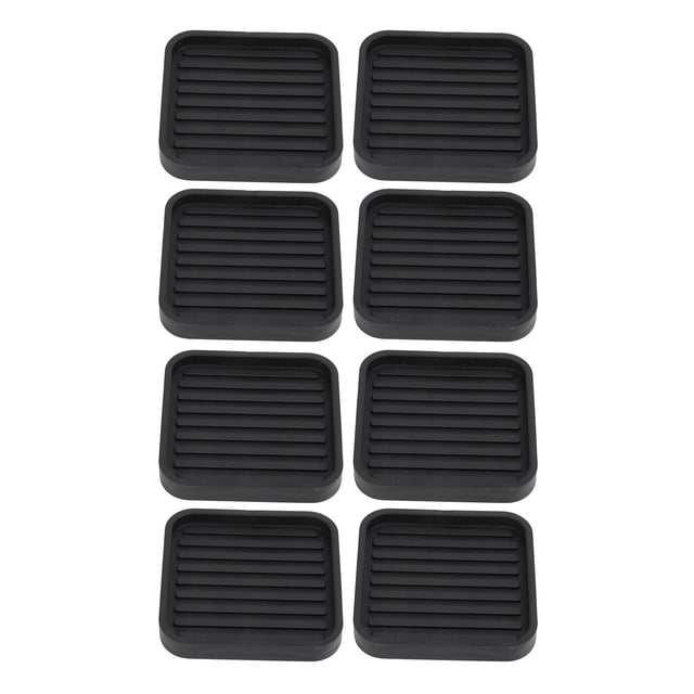 8 PCS Anti Vibration Pads Non Slip Rubber Mat Bed Risers for Refrigerator Washing Machine Sofa Cabinet