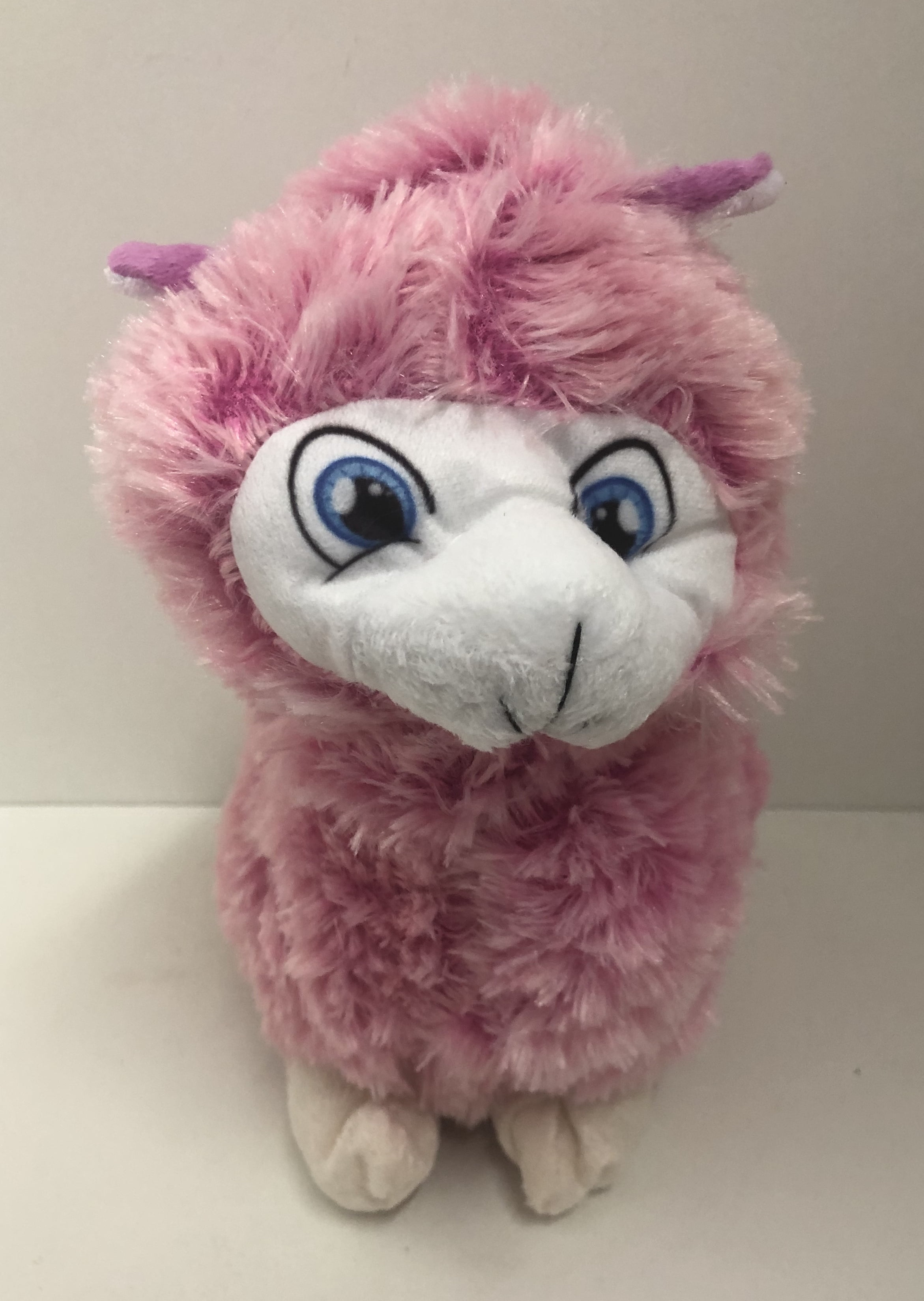 pink alpaca stuffed animal