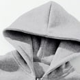 thumbnail image 5 of Resicozy Men's Quarter Zip Hoodies Zip Up Solid Color Hoodie Long Sleeve Drop Shoulder Sweatshirt Casual Pullover Gray M, 5 of 7