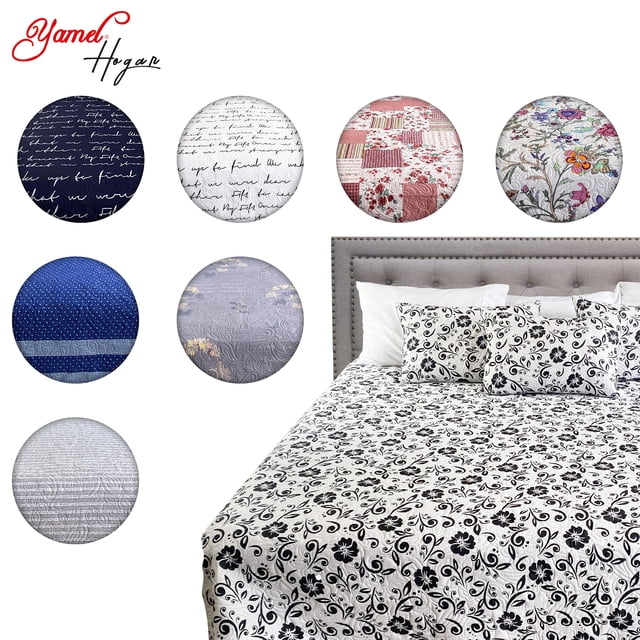 Colcha Individual Doble Vista Estampada Melissa