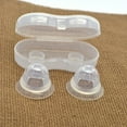 thumbnail image 4 of Alician 1 Paire de Correcteurs de Tétons en Silicone Clip pour Tétons Plats Inversés Appareils Orthodontiques Pinces de Correction de Tétine, 4 of 7