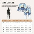 thumbnail image 6 of Kll Not All Who Wander Are Lost2 Print Women'S Long Sleeve Pajamas With Pants Sleepwear Loungewear 2 Set-Medium, 6 of 9