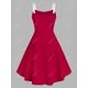 thumbnail image 2 of Vestido en Capas Volantes Talla Extra Rosegal Vestidos casuales de talla grande, 2 of 5