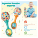 thumbnail image 5 of "Sonaja Cascabel Estimulación Temprana P/ Infantes 2 Piezas Belug Multicolor", 5 of 5