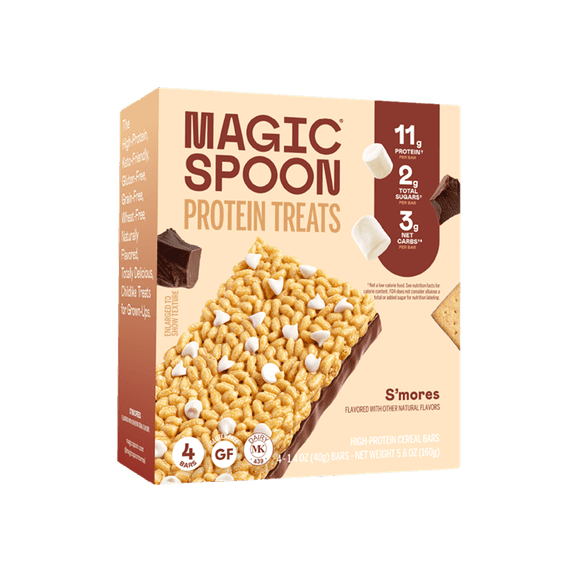 Magic Spoon, S'mores Protein Treats, 1.4 oz, 4 Count