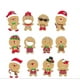 thumbnail image 1 of Adornos de hombre de jengibre JanHm para árbol de Navidad 12 piezas, 1 of 5