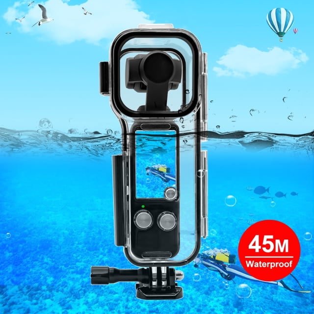 For Sports Camera Dive Case Waterproof Case Underwater 45M Protective Case Diving Housing Photography Accessory Replacement for 3