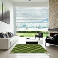 thumbnail image 7 of Ahgly Company Machine Washable Indoor Rectangle Transitional Venom Green Area Rugs, 7' x 10', 7 of 7