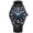 Gunmetal, variant on Carribean Joe Men's Analog Watch, Quartz Movement,Silver Round Alloy Case, Decorative Red Sunray Dial, Burgundy Vegan Leather Strap, Casual Dress Fashion Wrist Watch for Men