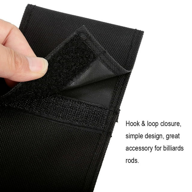 Convenient To Carry, Billiard Cue Bag, Hook Loop Closure Design, Durable Sturdy Pool Cue Bag, For Home For Billiard Rod