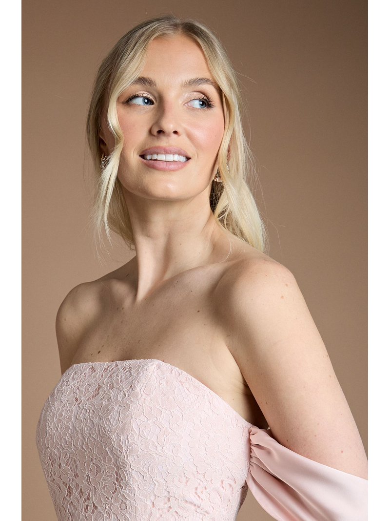 coast pink maxi dress Women's V Neck Cami Shimmer Pleated Maxi Dress, Pink