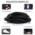 thumbnail image 5 of KXF Crossbody Bag for Women Lightweight Shoulder Bags Ladies Soft PU Leather Handbags, 5 of 9