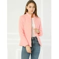 thumbnail image 3 of INSPIRE CHIC Women's Stand Collar Zip Up Lightweight Quilted Jacket, 3 of 6