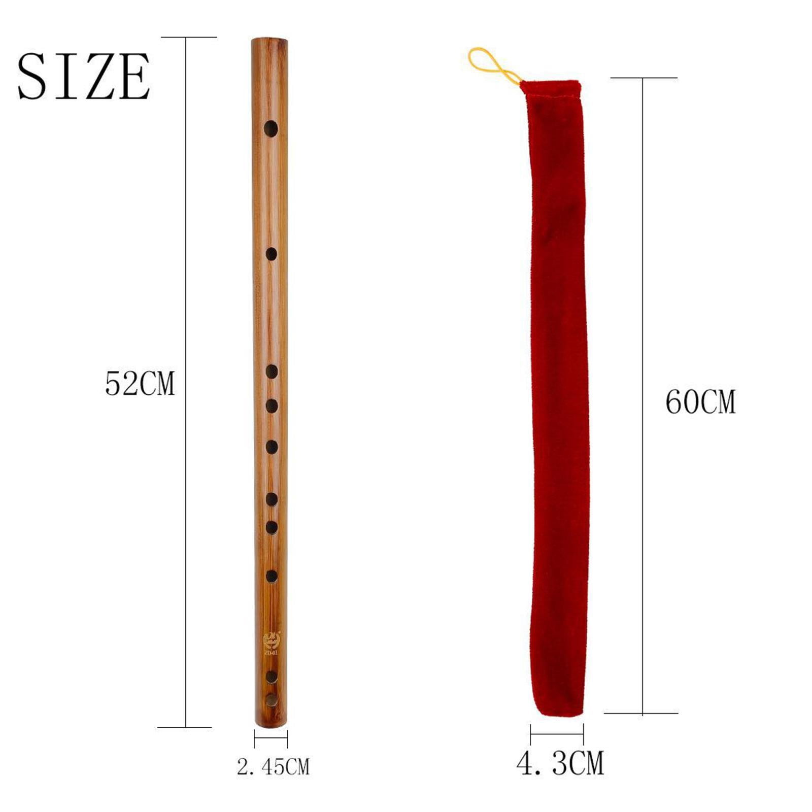LeeQinersw 2x Traditional Wooden Flute Great Sound Woodwind Musical Instrument Gifts
