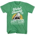 thumbnail image 1 of T-Shirt Adulte Jaws Wicked Shaaahk Kelly Heather, 1 of 2