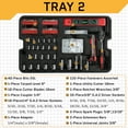 thumbnail image 5 of Ktaxon 599pcs Portable Tool Set With Rolling Tool Box, Home Auto Repair Tool Kit Mechanic Tool Set with 21V Max Cordless Power Drill, 5 of 13