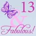 thumbnail image 2 of CafePress - Fabulous 13Th Birthday For Girls Long Sleeve Infan - Long Sleeve Infant T-Shirt, 2 of 2