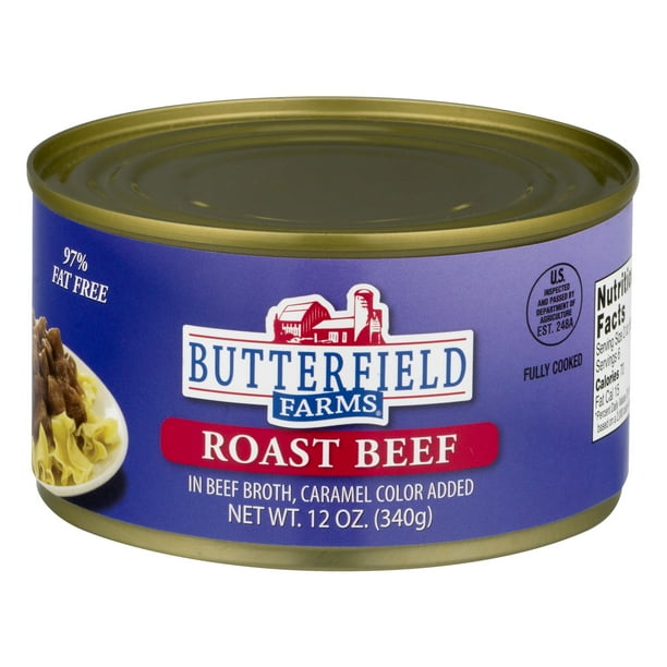 Butterfield Farms Roast Beef In Beef Broth 12 Oz 8370