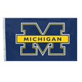thumbnail image 1 of QIFEIHA Drapeau Michigan Wolverines 3x5 Pieds Bannière Drapeau, 1 of 3