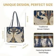 thumbnail image 4 of Signare Women's Swans Tapestry Tote Bag - Square Bird Purse with Storage Pockets, 4 of 6