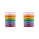 thumbnail image 4 of Injueey Weekly Pill Box Home Travel Organizer Storage Container Dispenser Colorful Holder Holding Organizers 7-day Multicolor 6*4*1.5 cm 2piezas, 4 of 6