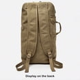 thumbnail image 4 of Qarigey grande para hombre, bolsa de viaje multifuncional para exteriores, bolso de hombro deportivo grande para montañismo, senderismo, Envolturas para manijas de equipaje Caqui ordinario/S Qarigey AP012265-02, 4 of 6
