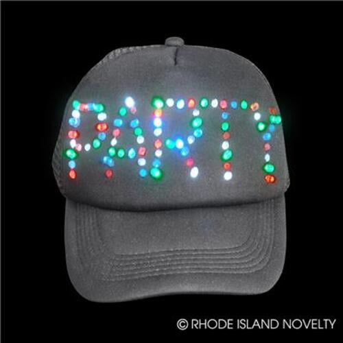 LED PARTY BLACK TRUCKER HAT - Walmart.com
