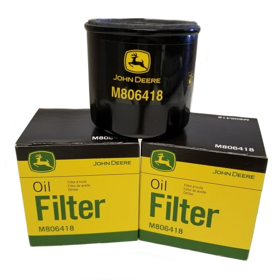 John Deere Original Equipment Oil Filter 3 PACK - M806418