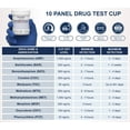 thumbnail image 5 of Identify Diagnostics 10 Panel Drug Test Cup - 5 Pack - CLIA Waived Instant Urine Drug Test Kit, 5 of 5
