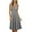Gray, variant on Aoujea Fairy Dress Woman Women's Sleeveless V-Neck Suspenders Retro Solid Color High Waist Sexy Makings Dress Sleeveless Dresses for Women 20$ & Under Dress