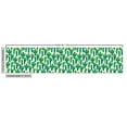 thumbnail image 2 of Exotic Upholstery Fabric by the Yard, Vibrant  Nature Themed Foliage Climate Desert Flourishing Illustration, Decorative Fabric for DIY and Home Accents, 5 Yards, Forest Green and Red by Ambesonne, 2 of 4