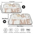 thumbnail image 3 of Kdxio Cat Yoga Time Print Windshield Sun Shade,UV Rays and Sun Heat Protection,Sunshade for Car Windshield,Car Shade Front Windshield - Small, 3 of 6