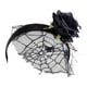 thumbnail image 1 of Headband Headband With Fabric Flowers, \u0026 Lace Wedding Cosplay Salvador Diadema de flores con velo de encaje, 1 of 8