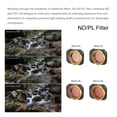 thumbnail image 3 of Juego de filtros de lente de cámara Mcuv CPL ND8 ND16 ND32 ND4 de repuesto para DJI Mini 3 Pro Ndcxsfigh libre de BPA, 3 of 8