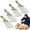 9.1 in, variant on Furizzy Grooming Rake Horse Brush Back Scratcher Livestockļ¼Big | Removes Loose Hair & Dirt with Grooming Rake, Works As Back Scratcher for Livestock