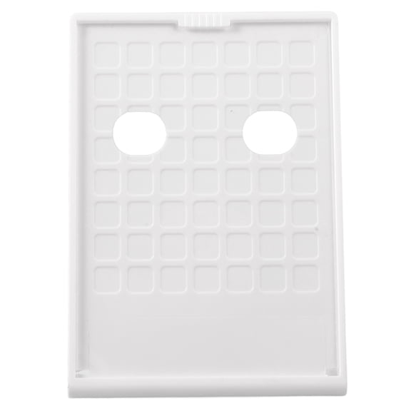 BESTOYARD Wedding Menu Card Holder Menu Presentation L Shaped Abs White Tagging Items 1Pack