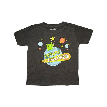 

Inktastic Future Explorer Alien in Outer Space Gift Toddler Boy or Toddler Girl T-Shirt