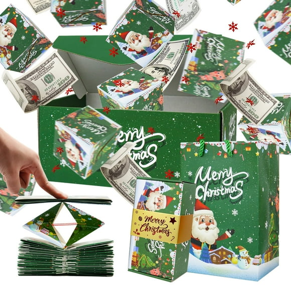 Caja de regalo sorpresa Explosion Rain Bunny con confeti y bolsa