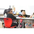 thumbnail image 3 of Shape Series School Desk Chair (14" H)-Navy, 3 of 8