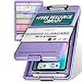 thumbnail image 3 of Tribe RN Nursing Clipboard with Storage - Medical Clipboard Nursing Essentials for Nurses and Nursing Students School Supplies with Quick Access Reference Guide (Purple), 3 of 4