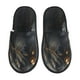 thumbnail image 1 of Fotbe Black And Gold White Horse Pantuflas Peludas para Mujer con Estampado, Zapatillas de Peluche, Zapatos de Invierno para Casa, Uso Interior y Exterior-Medium, 1 of 8